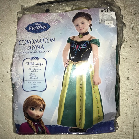 Coronation Anna costume large - Picture 2 of 3